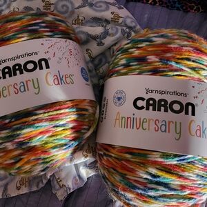 Caron anniversary cake yarn